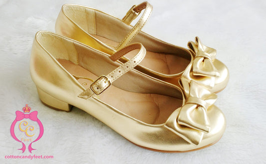 [38BR] Charm Ribbon -Gold
