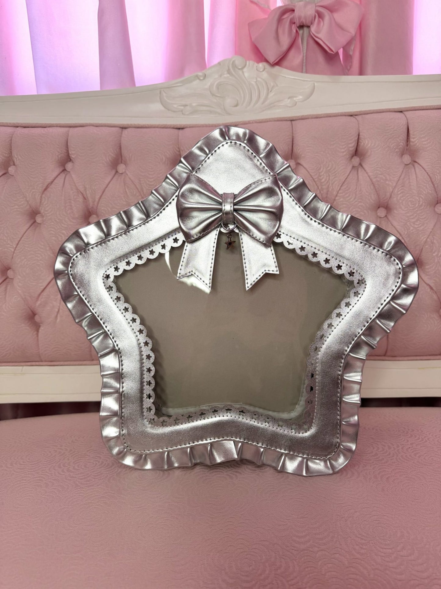 Frilly Twinkle Star Ita Bag - Silver
