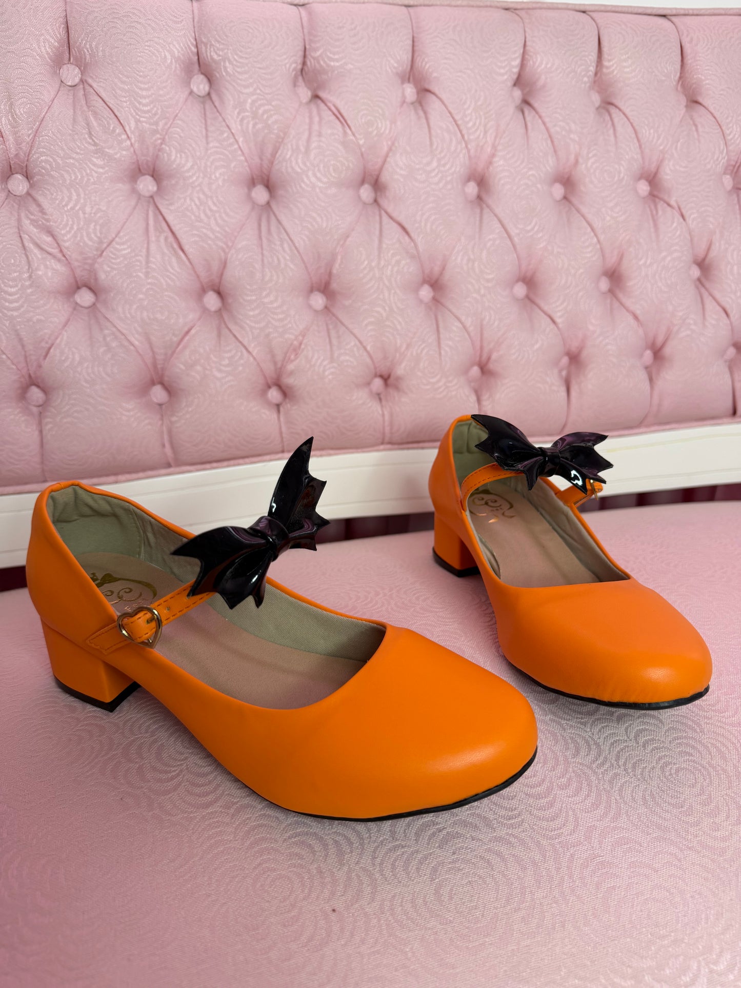 [37BR] Spooky casual shoes - Orange