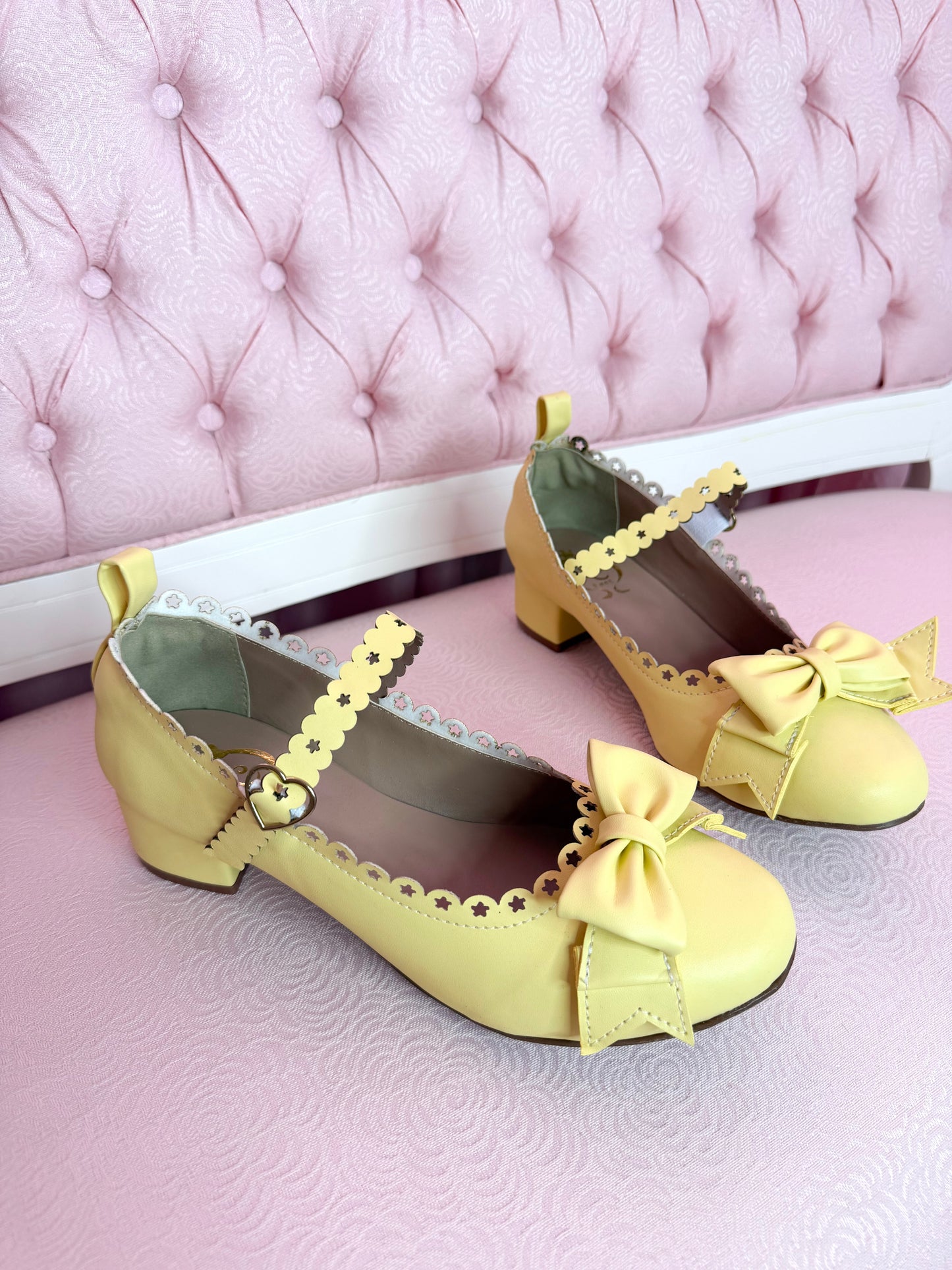 [38BR][B GRADE] Magical Star Shoes - Pastel Yellow