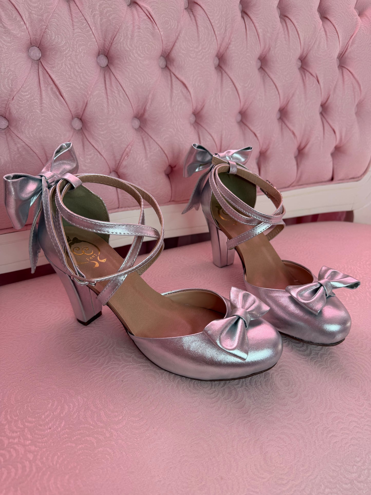 [39BR] [B GRADE] Princess Ballerina Shoes - Silver