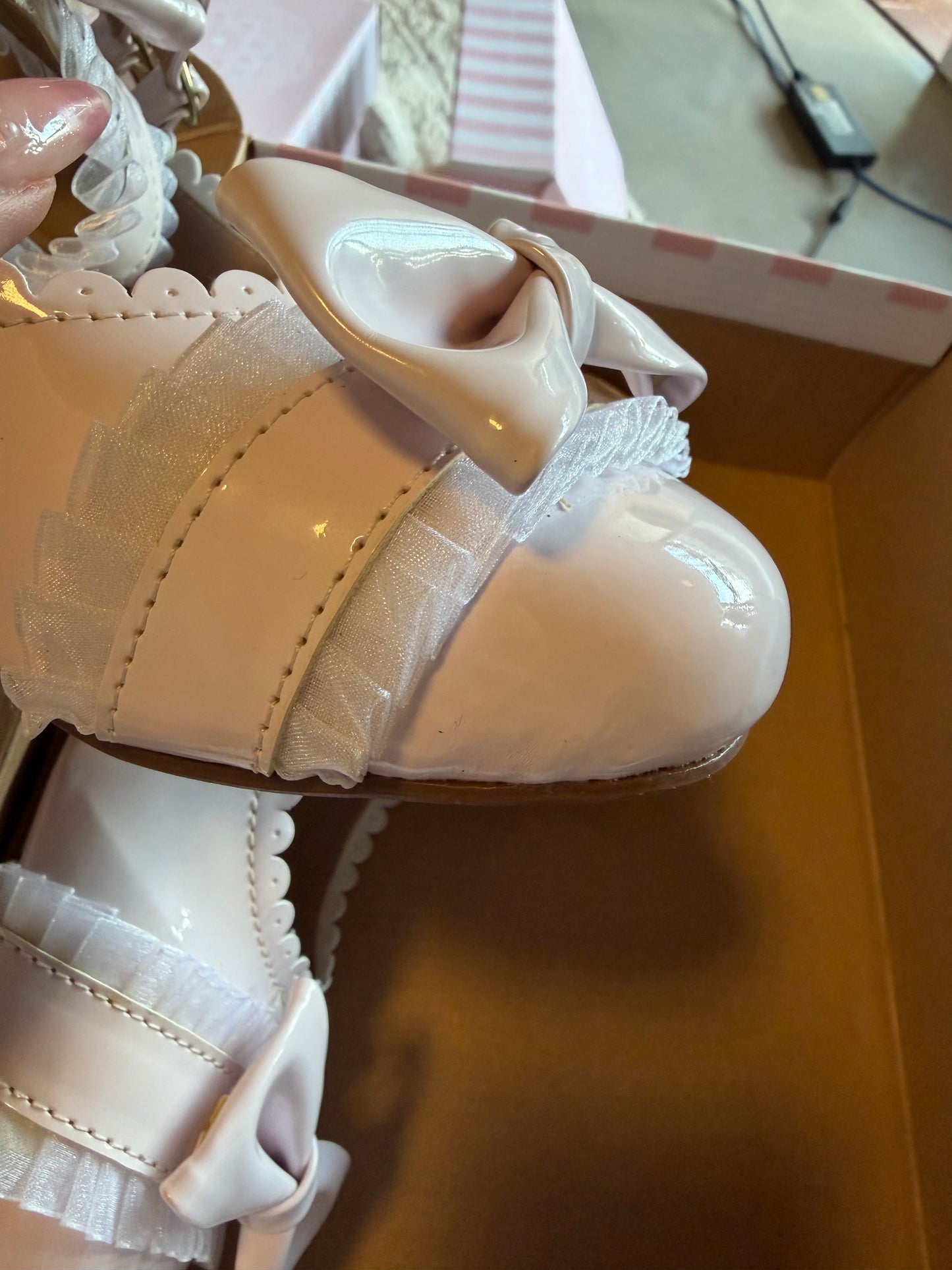 [40BR] [B GRADE]  Sugary Lace Doll -Shiny Pearl Pink