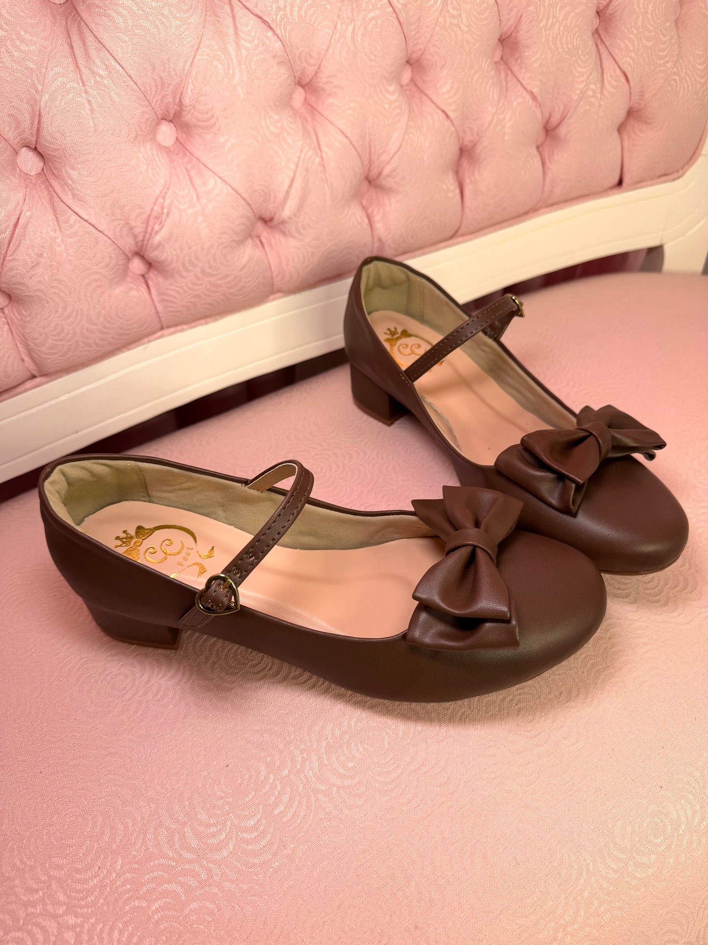 [40BR] [B GRADE] Charm Ribbon - Chocolate