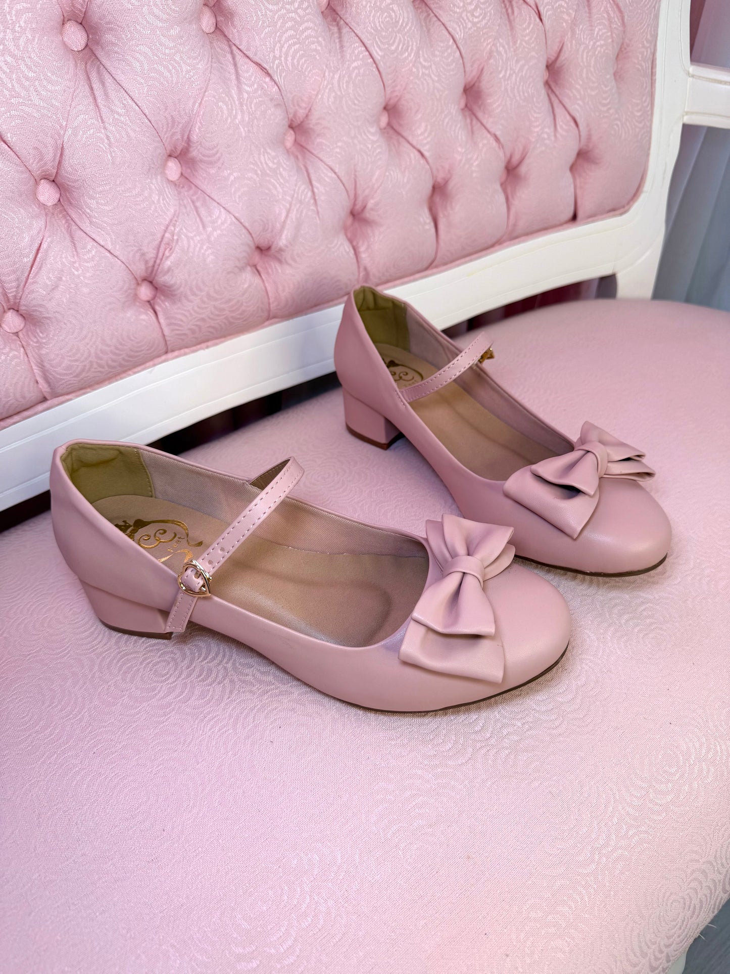 [40BR] Charm Ribbon - Dusty Rose