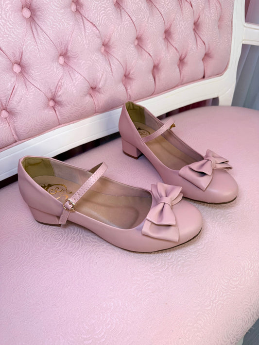 [40BR] Charm Ribbon - Dusty Rose