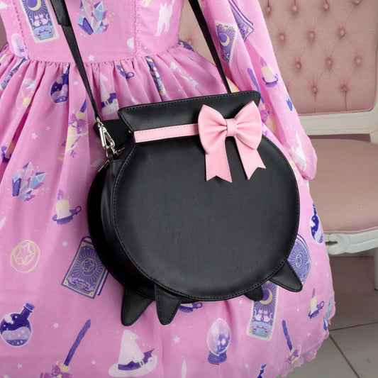 [SAMPLE] Spooky Witch Cauldron Bag