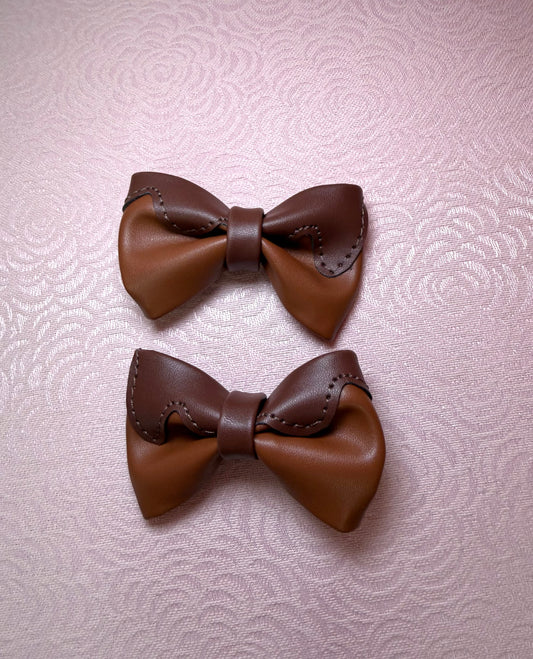 Sweet Choco Hairclip - Caramel x choco