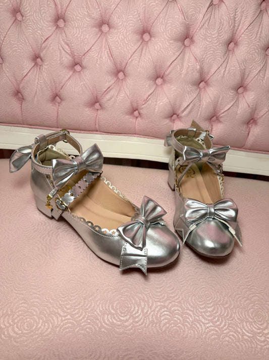 [38BR] [B GRADE] Magical Star Shoes - Silver