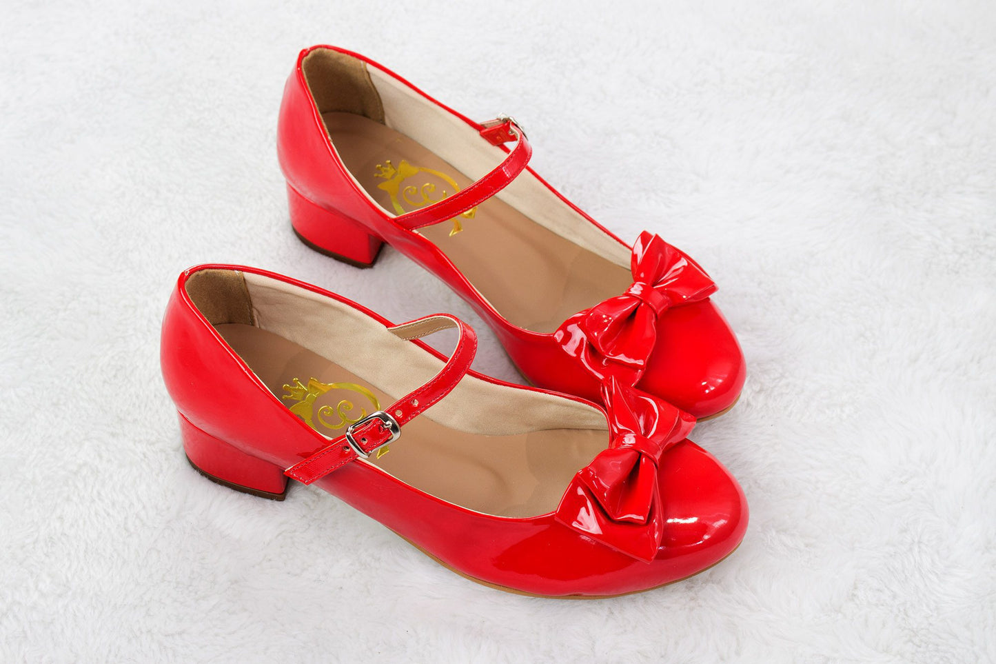 [40BR] Charm Ribbon - Shiny Red