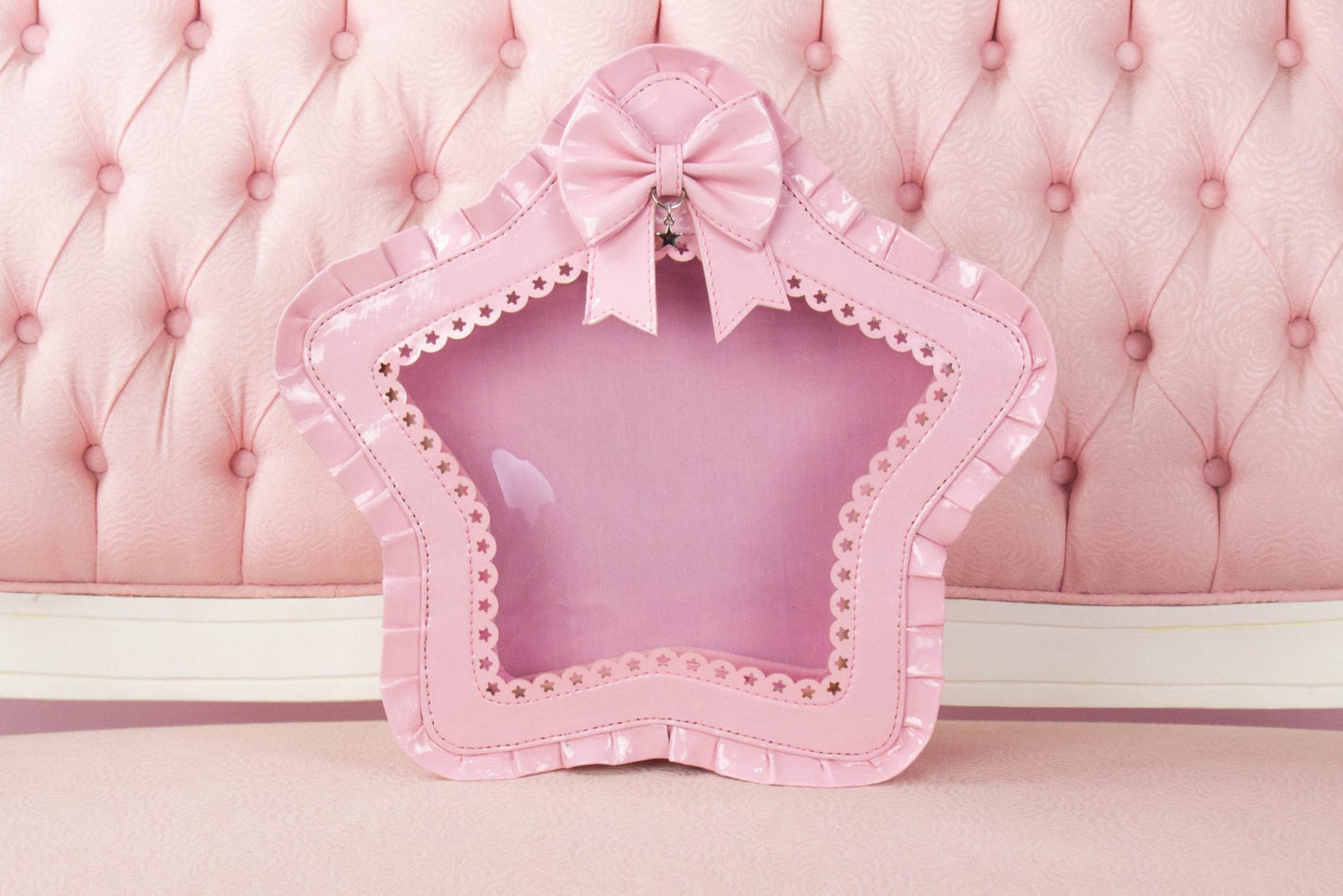 Frilly Twinkle Star Ita Bag - Silver