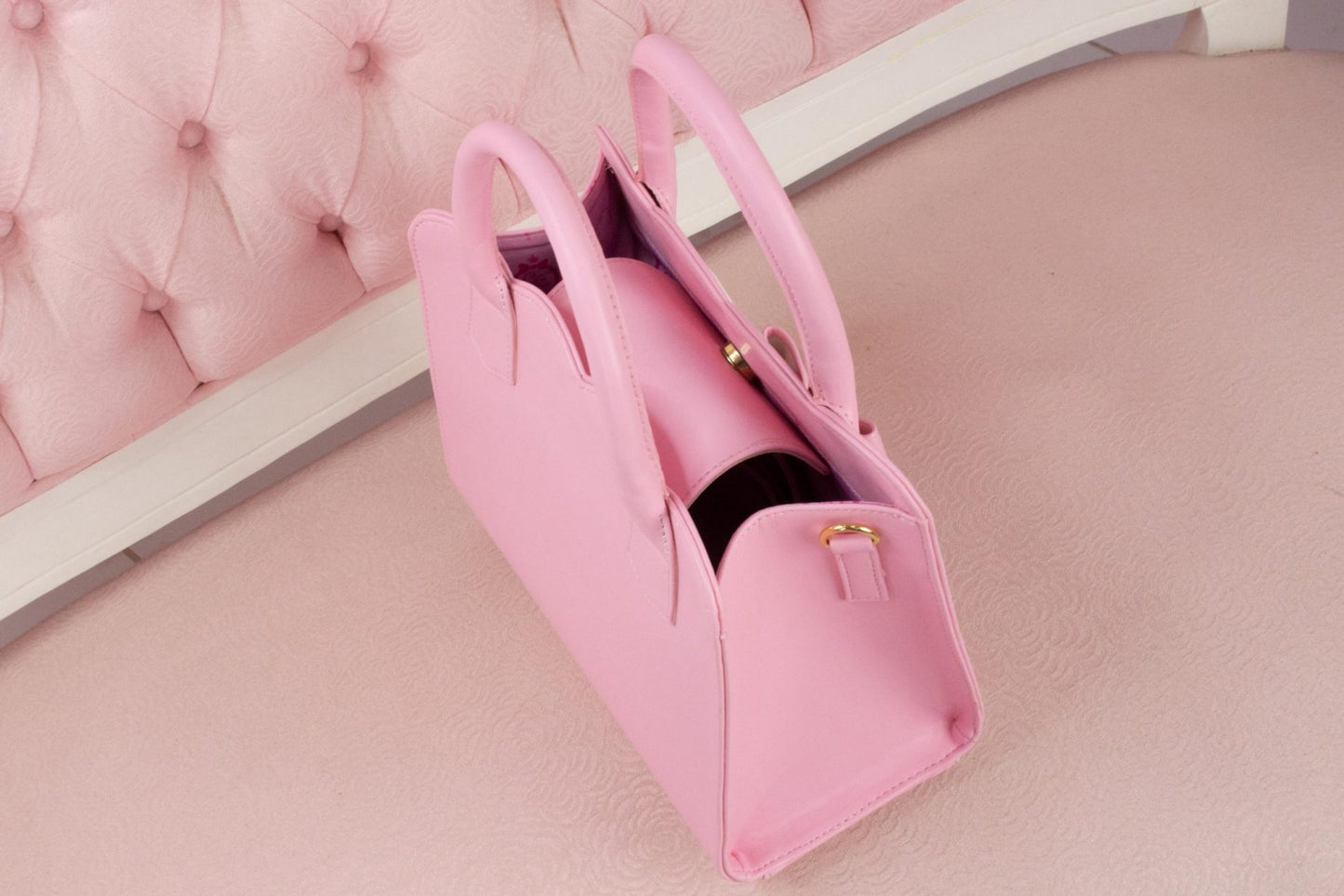 Frilly Bunny Hearty Bag - Light Pink
