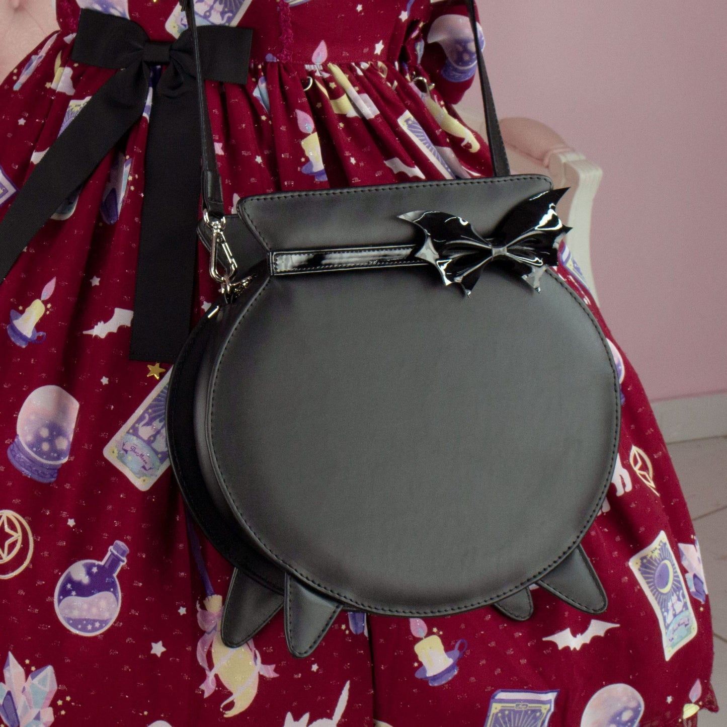 Spooky Witch Cauldron Bag
